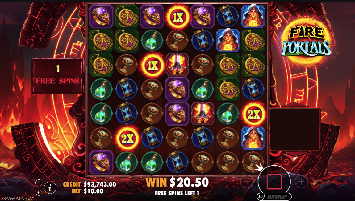 Gamdom slots - Fire Portals